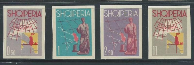 Albania 630-3 impf. MNH set, 2018 CV $35.00