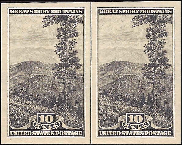 765 Mint,NGAI,NH... Vertical Line Pair... SCV $10.50