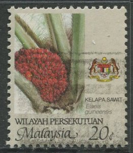 STAMP STATION PERTH Wilayah Persekutuan #115 Agriculture  Crest Used 1986