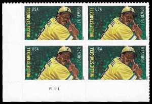 PCBstamps  US #4696 PB $1.80(4x{45c})Willie Stargell, All Star, MNH, (PB-3b)