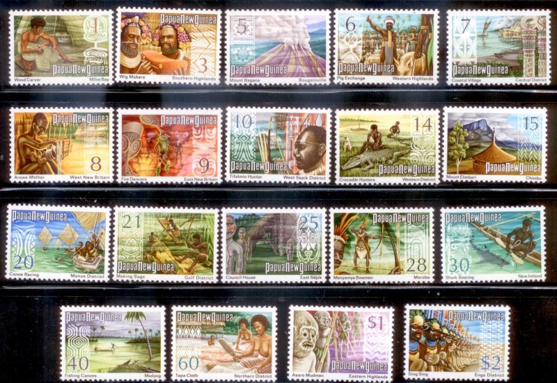 Papua New Guinea 1973 SC# 369-88 MNH-OG E170