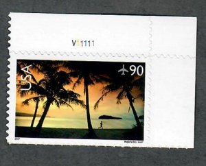 C143  Hagatna Bay, Guam MNH plate number single PNS