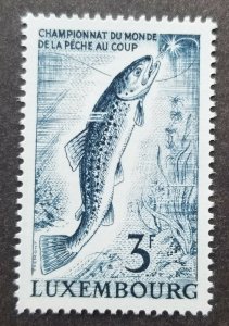 *FREE SHIP Luxembourg World Fishing Championships 1963 Fish Marine (stamp) MNH
