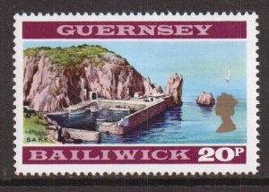 Guernsey  #54  MNH  1971  Bailiwick issue 20p new decimal currency