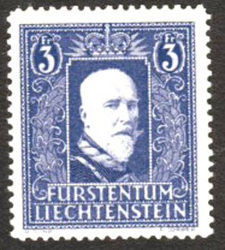Scott #114 Prince Francis I MNH
