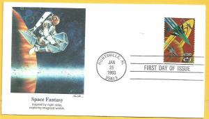 US #2741 FDC 29c Space Fantasy