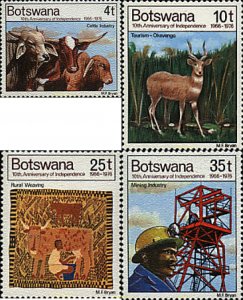 724265 MNH BOTSWANA 1976 10 ANIVERSARIO DE LA INDEPENDENCIA