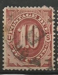 U.S. Scott #J19 Postage Due Stamp - Used Single