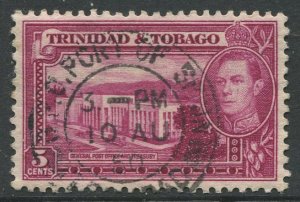 STAMP STATION PERTH Trinidad &Tobago #54 KGVI Pictorial Definitive Used 1938-41