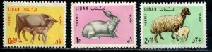 Lebenon SC# 440-2 Animals scv $6.75 set MH