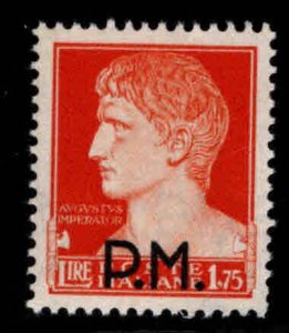 ITALY Scott M10 Military Stamp P.M. = Posta Militare 1943 overprint MH*