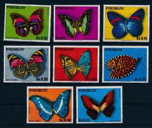 [65697] Paraguay 1976 Butterflies  MLH