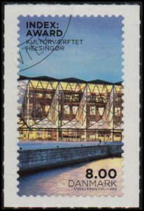 Denmark 1650 - Cto - 8k Building / Reflecting Pool (2013) (cv $2.10)