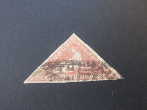 Cape of good hope 1863 Sc 12 FU