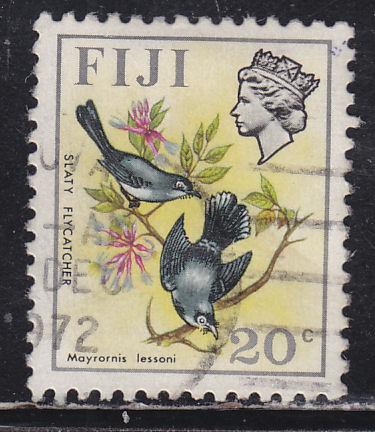 Fiji 314 Slaty Flycatchers 1972