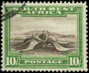 South West Africa Scott #119a SG #87 Used  English Copy