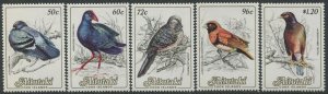 Aitutaki 1984 SG485-489 Birds (5) MNH