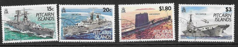 PITCAIRN ISLANDS SG426/9 1993 ROYAL NAVY FINE USED