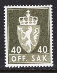 Norway O84 MNH VF