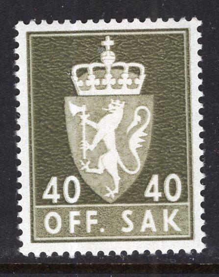 Norway O84 MNH VF