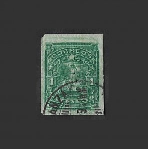 SE)1897-98 MEXICO, FROM THE MULITAS SERIES, POSTMAN 1C SCT269B, USED