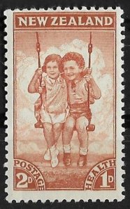 New Zealand # B21  Children in Swing   (1) Unused