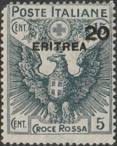 Eritrea, #B4 MH From 1916