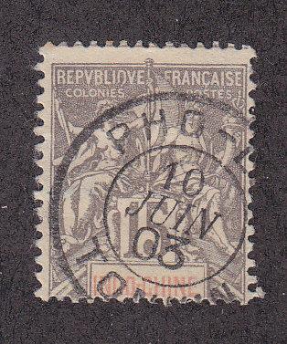 French IndoChina Scott #11 Used