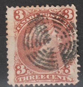 Canada  SC# 25 Used  F  (950)