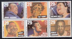 United States #2861 Jazz Singers, Set of 8 +2 free, Please see description.