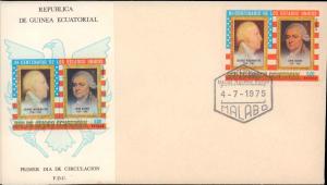 Equatorial Guinea, Worldwide First Day Cover, Americana