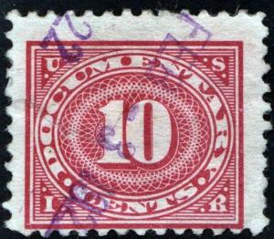 R234 10¢ Documentary Stamp (1917) Used