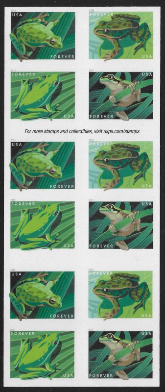 US #5398b (55c) Frogs ~ MNH