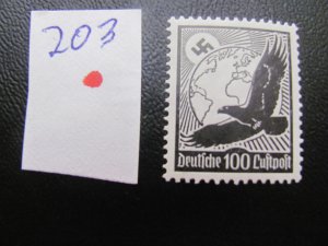 Germany 1934 MNH SC C54 XF 80 EUROS (203)