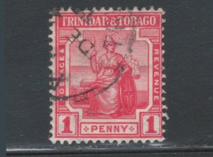Trinidad and Tobago 1913 Britannia 1p Scott # 2a Used