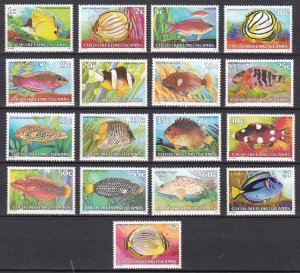 Cocos Isl, Fauna, Fishes MNH / 1979/80