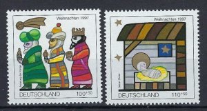 Germany B825-26 MNH 1997 Christmas