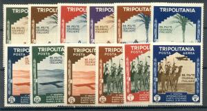 TRIPOLITANIA #74//C48 Mint NH - 1934 Colonial Arts Sets