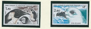 FRENCH SOUTHERN AND ANTARCTIC TERRITORY mnh  Scott Cat # 114-115