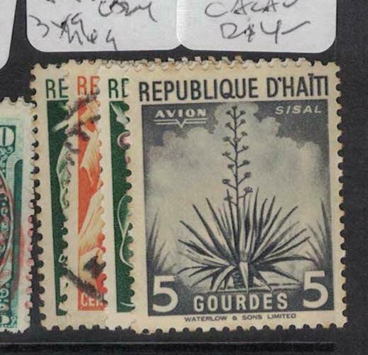 Haiti Agriculture Set, Four Stamps VFU (7dvm)