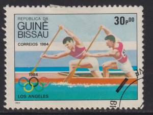 Guinea-Bissau 576 Olympic Canoeing 1984