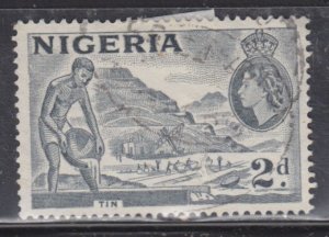 Nigeria 93B Mining Tin 1956