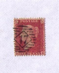 Great Britain Sc #11 used red brown F-VF CV $90.00