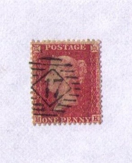 Great Britain Sc #11 used red brown F-VF CV $90.00