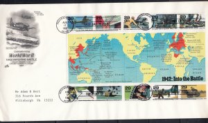 Scott 2697 FDC - 1942: A World at War