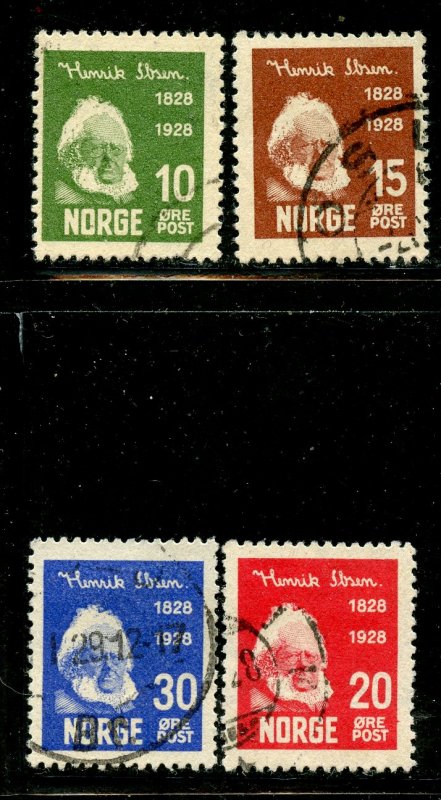 Norway # 132-35, Used. CV $ 15.40