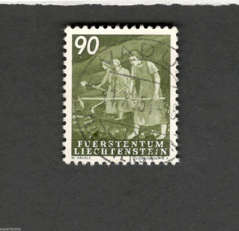 Liechtenstein SC #257 Θ used stamp Farming