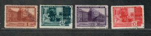 Russia Sc#852-855 Used/VF, Cv. $50