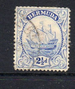 BERMUDA #87  1932  2 1/2p CARAVEL    F-VF USED  c