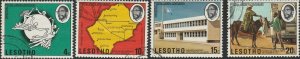 Lesotho, #166-169 Used  From 1974